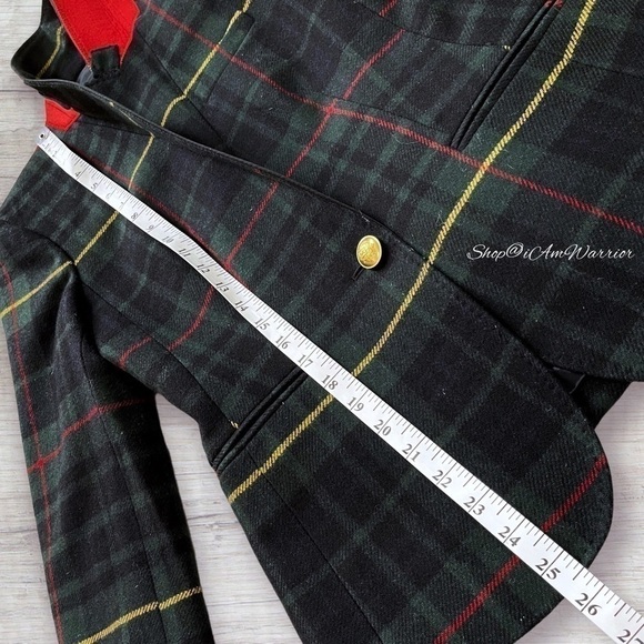 J.Crew Collection satin lapel Campbell tartan plaid wool blazer *shop@iamwarrior - Picture 10 of 13